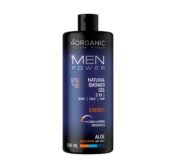 4organic 3-in-1 dušigeel meestele – keha, näo ja juuste puhastamiseks 500ml