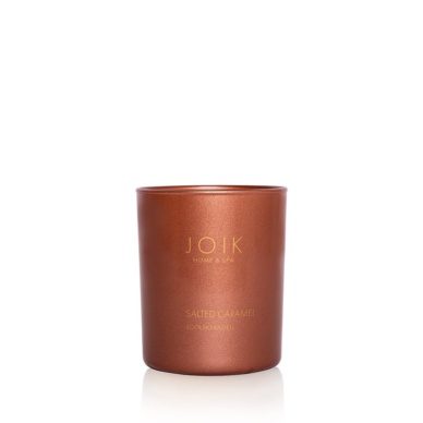 JOIK Home & Spa rapsivahast lõhnaküünal Soolakaramell 150g