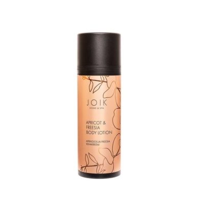 JOIK Home & Spa sädelev Aprikoos ja freesia kehakreem 150ml
