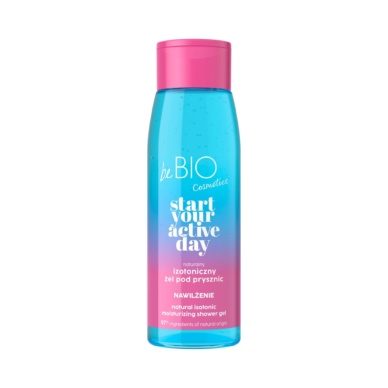 beBIO Start Your Active Day isotooniline niisutav dušigeel 400ml
