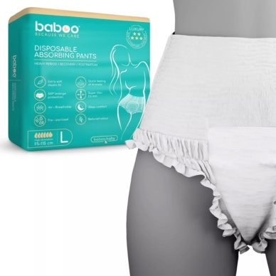 Baboo ühekordsed imavad püksid (suurus L) 5tk