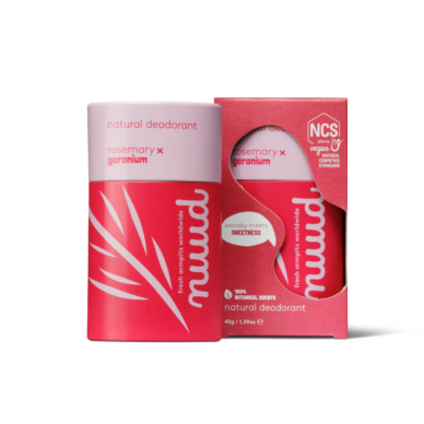 NUUD looduslik pulkdeodorant Rosemary & Geranium 45g