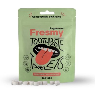 Fresmy piparmündimaitselised hambapastatabletid 124tk