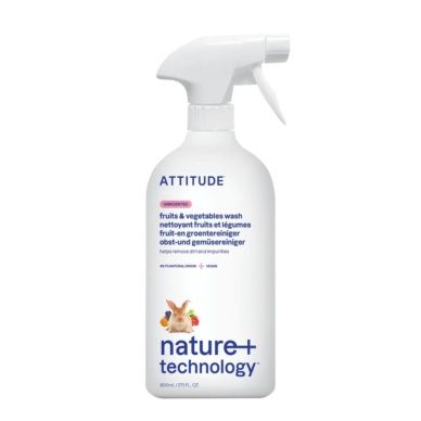 Attitude pesuvahend puu- ja köögiviljade puhastamiseks 800ml