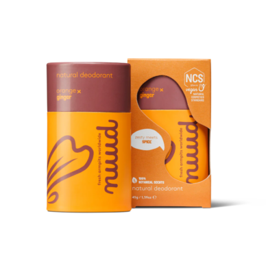 NUUD looduslik pulkdeodorant Orange & Ginger 45g