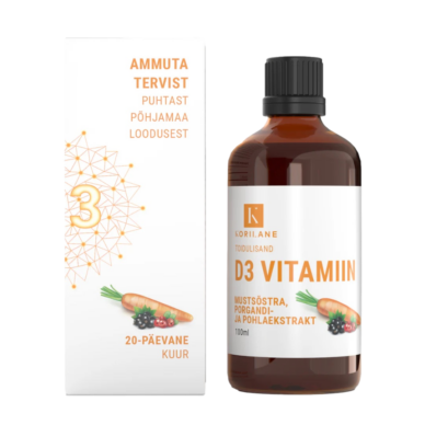 Korilane D3-vitamiin 100ml