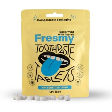 Fresmy rohemündi (fluoriidiga) hambapastatabletid 124tk