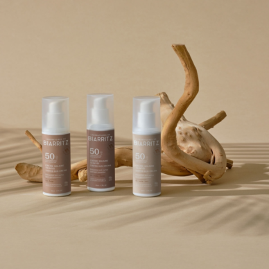 Laboratoires de Biarritz orgaaniline tooniv päikesekaitsekreem näole SPF50 (IVORY) 50ml - Image 2
