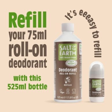 Salt of the Earth Oud & Bergamot roll on täitepakend 525ml - Image 2