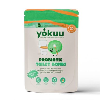 Yokuu 3in1 probiootilised WC puhastustabletid Eucalyptus & Mint (10tk)