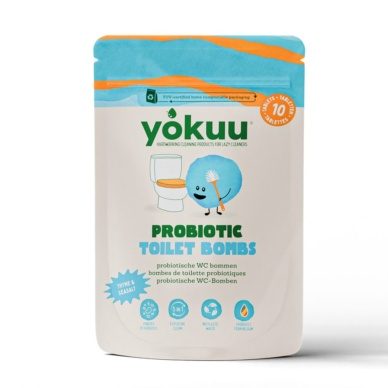 Yokuu 3in1 probiootilised WC puhastustabletid Thyme & Sea Salt (10tk)