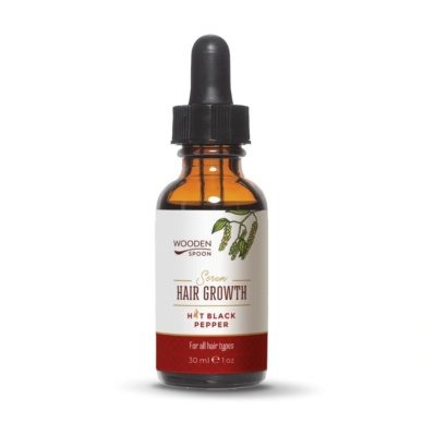 Wooden Spoon orgaaniline juuksekasvu soodustav seerum 30ml