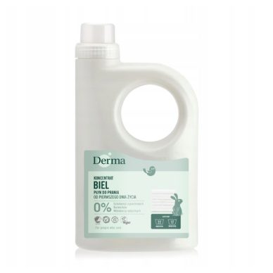 Derma Baby lõhnaainevaba pesugeel beebidele ja allergikutele (valge pesu) 945ml