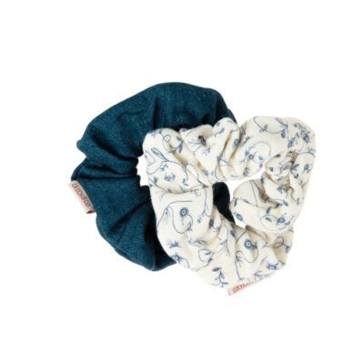Grech & Co orgaanilisest puuvillast juuksekummid Scandi Floral (2tk)