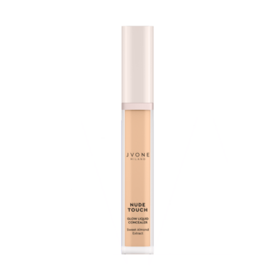Jvone Milano Nude Touch Glow Liquid Concealer kerge katvusega vedel peitekreem (NW20) 7ml