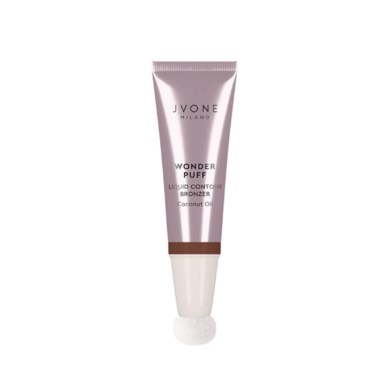 Jvone Milano Wonder Puff – Liquid Contour Bronzer näo kontuurimiskreem (02 Warm) 10ml
