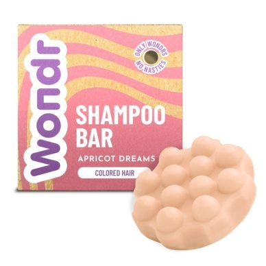 WONDR tahke šampoon värvitud juustele Apricot Dreams 55g