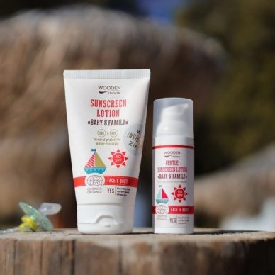 Wooden Spoon orgaaniline päikesekaitselosjoon nähtamatu tsingiga kogu perele SPF50 (150ml) - Image 2