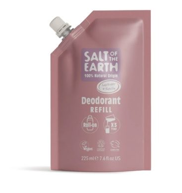 Salt of the Earth lavendli- ja vanillilõhnaline roll-on deodorandi täitepakend 225ml