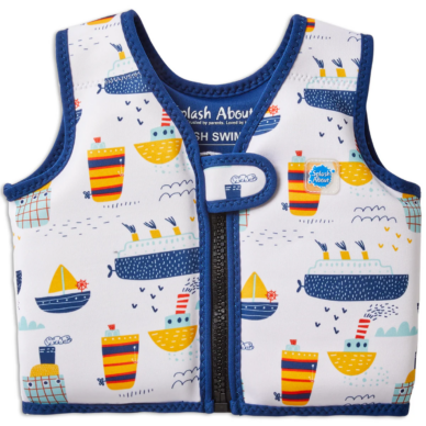 Splash About Go Splash laste ujumisvest Tug Boats (1-2 eluaastat)