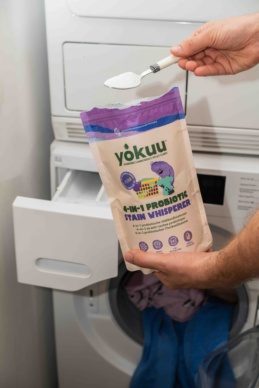 Yokuu Stain Whisperer 4-in-1 probiootiline lõhna- ja plekieemaldaja (valge pesu) 1020g - Image 3