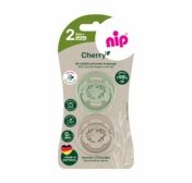 nip® lutt lateks Cherry Green suurus 2 (6+ elukuud), green/brown 2tk