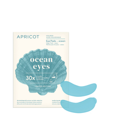 APRICOT silikoonist kortsupadjad hüaluroonhappega silmaümbrusele “Ocean Eyes”, 30x korduvkasutatav