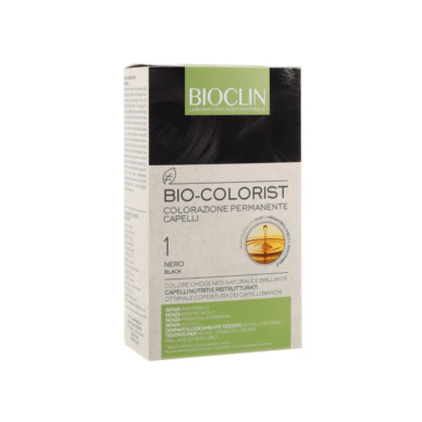 Bioclin Bio-Colorist ammoniaagivaba püsivärv, toon 1 Black 50ml