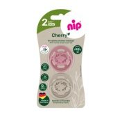 nip® lutt lateks Cherry Green suurus 1 (0-6 elukuud), red/brown 2tk