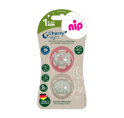 nip® helendav öölutt lateks Cherry Night (0-6 elukuud), punane/pruun 2tk