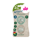 nip® helendav öölutt lateks Cherry Night suurus 2 (6+ elukuud), roheline/pruun 2tk