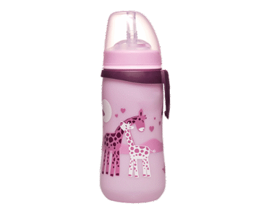 nip® kõrrega joogipudel Girl 330ml