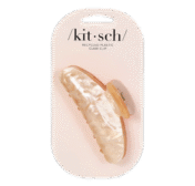 KITSCH marmormustriga juukseklamber- Blonde