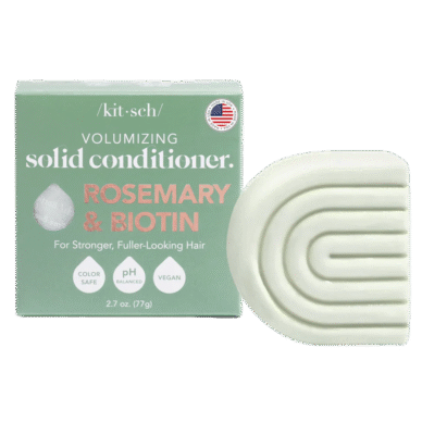 KITSCH rosmariini & biotiiniga volüümi andev tahke palsam 77g
