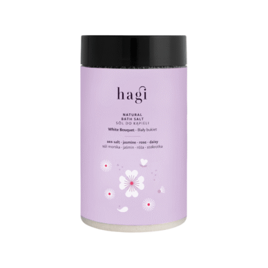 Hagi looduslik vannisool White Bouquet 480g