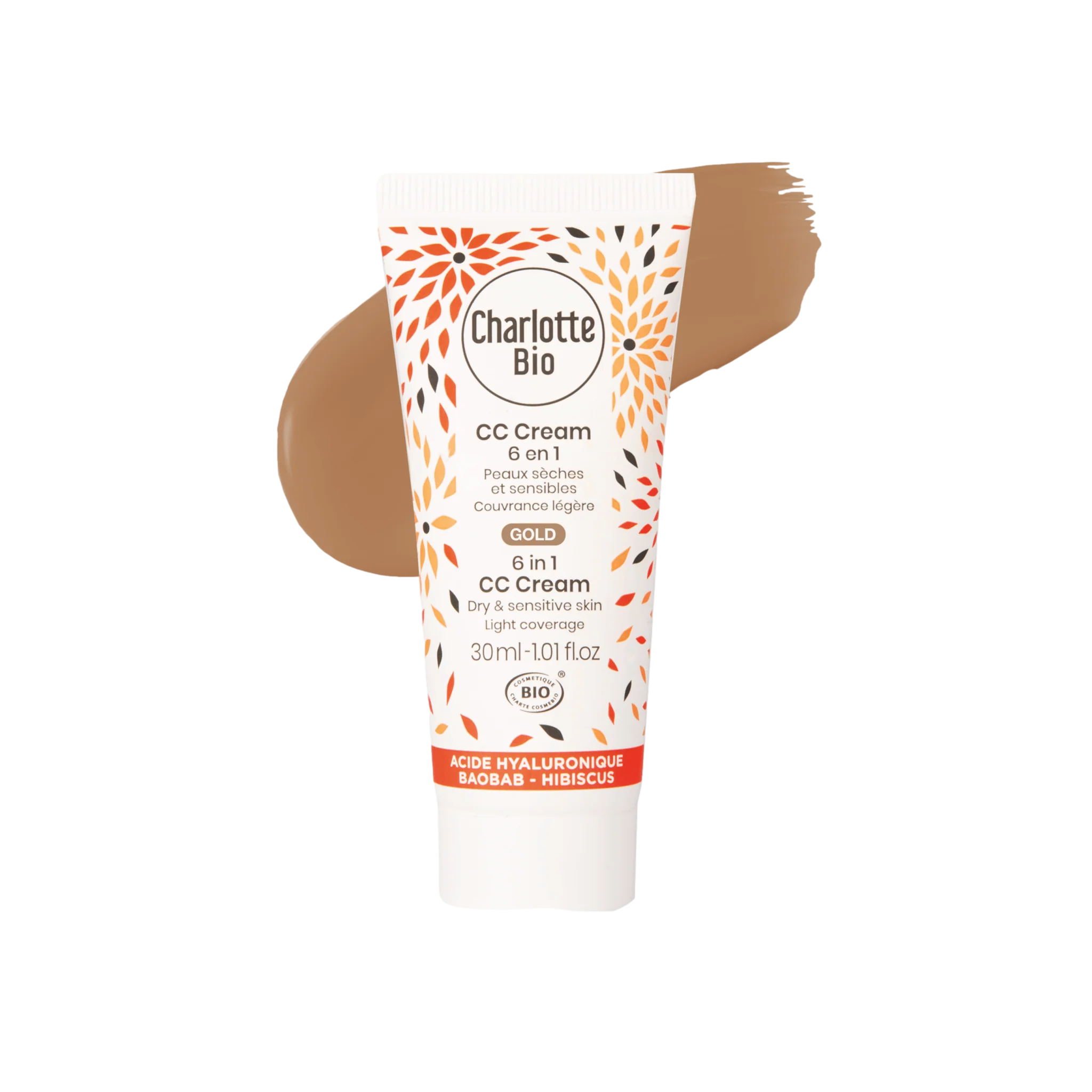 Charlotte Bio orgaaniline 6 in 1 CC-kreem (Gold) 30ml