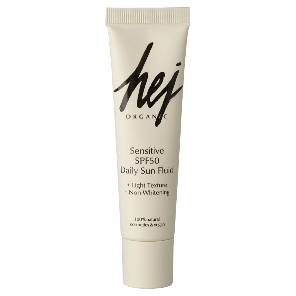 Hej Organic Sensitive SPF50+ Daily Sun Fluid 30ml