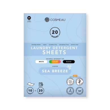 Cosmeau universaalsed pesupesemise lehed 20 pesukorda, Sea Breeze