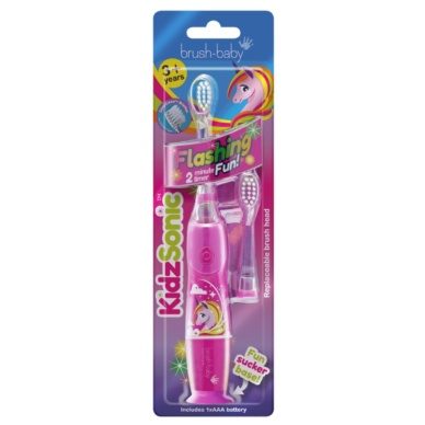 Brush Baby Unicorn KidzSonic® elektriline hambahari lastele (3+ eluaastast)