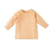 Cloby pikkade varrukatega pluus UPF50+ Peachy Summer 12-18 kuud (86)