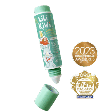 LiLIKiWi hambapasta lastele (3-12 eluaastat) 100% looduslikku päritolu, fluoriidisisaldusega 1000 ppm, pirnimaitseline 30ml