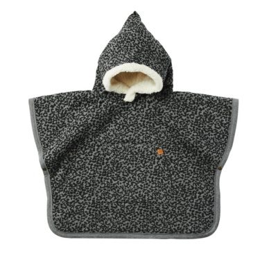 Cloby soe teddy-poncho (1-3 eluaastat) Leopard