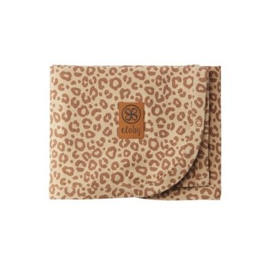 Cloby päikesekaitsega vankrikate / rannatekk UPF50+ Leopard Brown