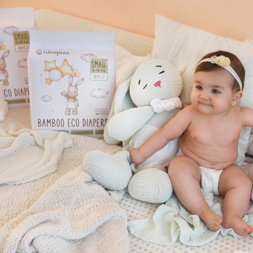 Wooden Spoon Woopies bambus-ökomähkmed Small (6-10 kg) 32tk - Image 2