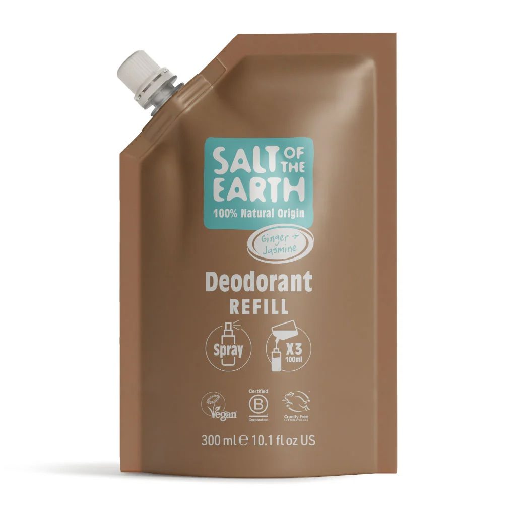 Salt of the Earth Ginger & Jasmine sprei täitapekand 300ml
