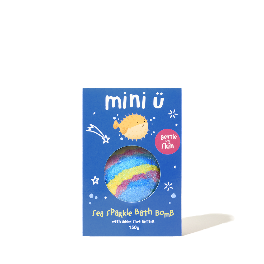 Mini Ü Sea Sparkle sädelev vannipomm 150g