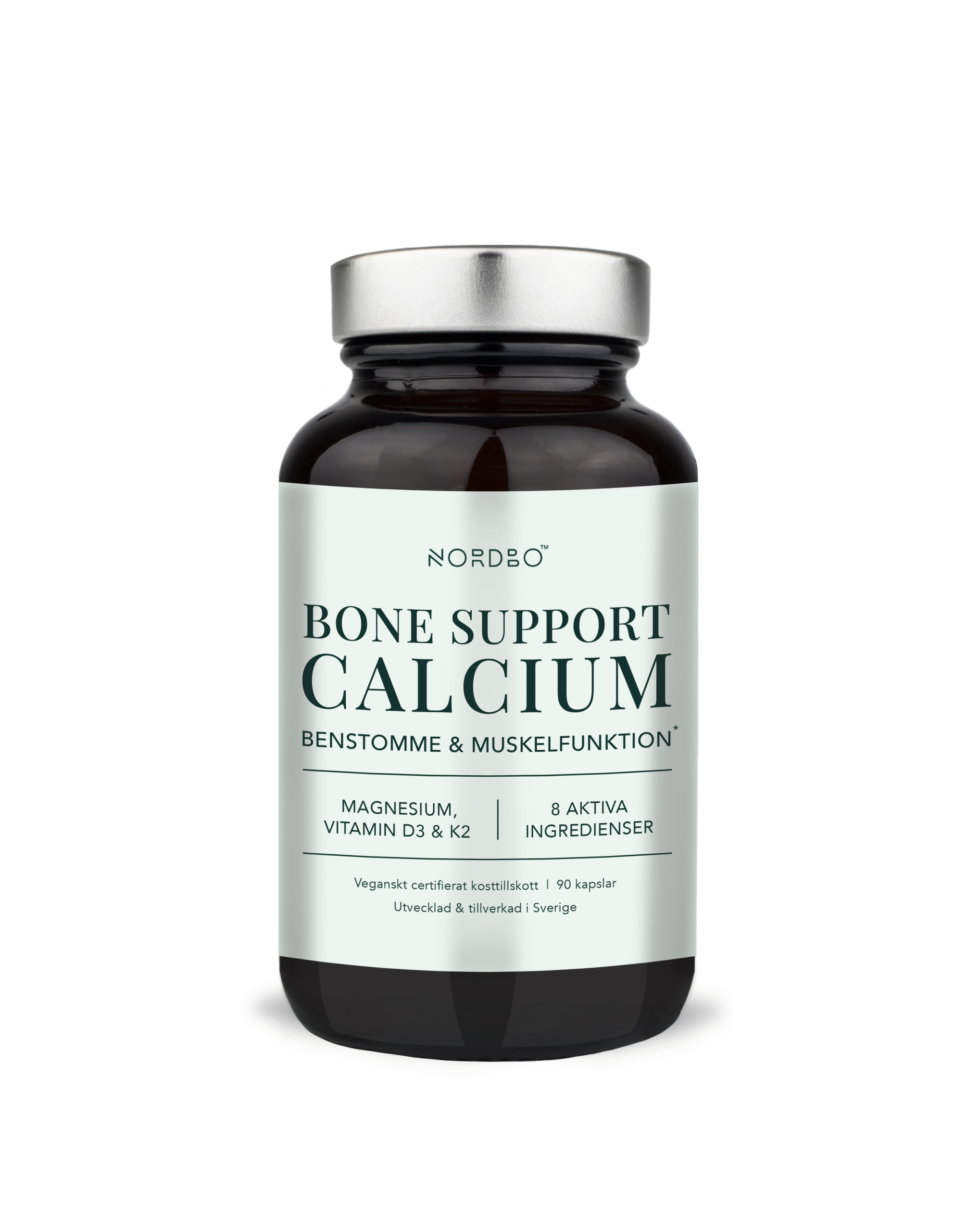 NORDBO Bone Support Calcium 90 kapslit