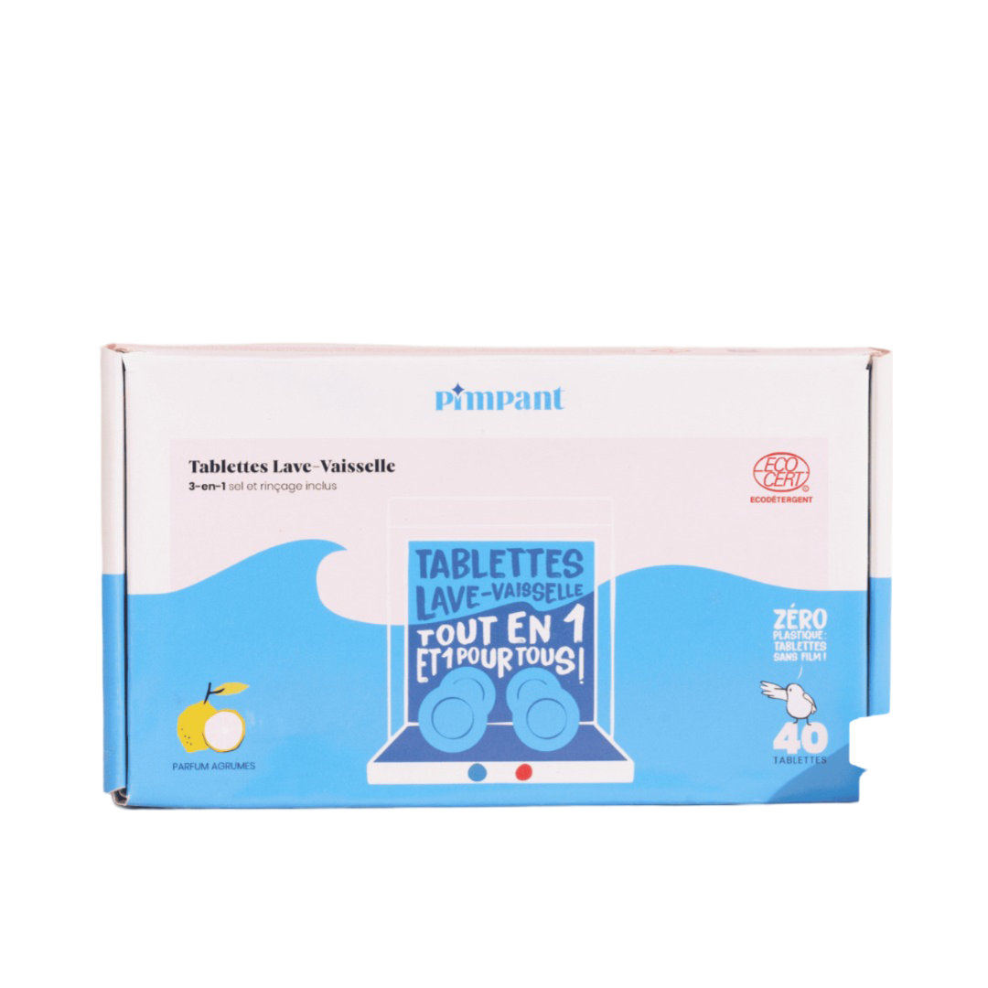 PIMPANT lahustuva kileta nõudepesumasina tabletid 40tk