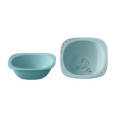 nip® biopõhisest plastikust valmistatud kauss (SININE) alates 4 elukuust (2tk)