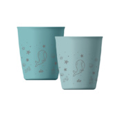 nip® biopõhisest plastikust joogitopsid lastele (SININE) alates 12 elukuust